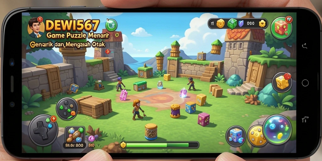 Gameplay seru DEWI567 menunjukkan tantangan puzzle yang menarik.