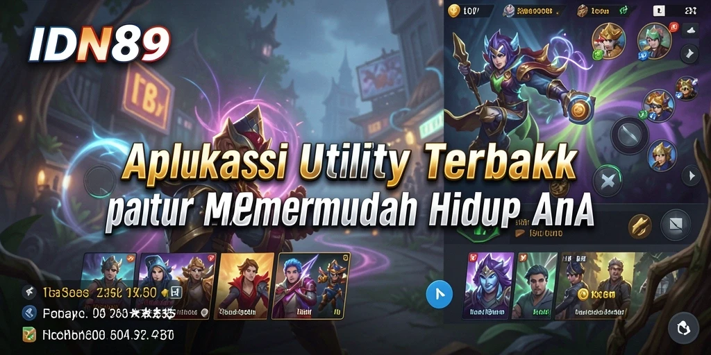 Screenshot utama IDN89 menampilkan antarmuka yang memudahkan pengguna.