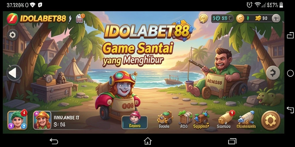 Tampilan gameplay seru dan interaktif dari IDOLABET88.