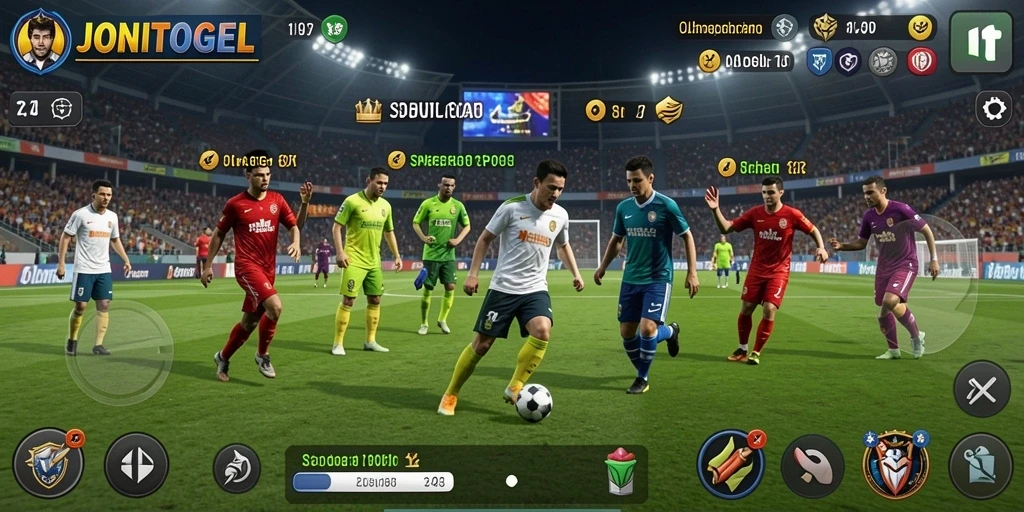 Tampilan gameplay JONITOGEL yang seru dan interaktif.